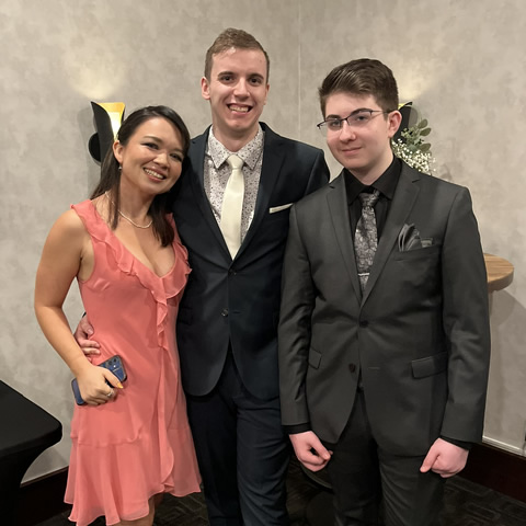 Mitchi, Daniel (BOTB) & Cameron (BOTB)