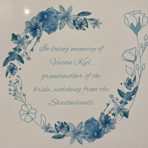 In loving memory